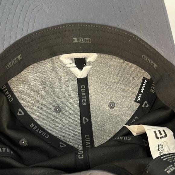 Travis Mathew CUATER Golf Hat Cap 110 FlexFit Adjustable SnapBack Gray - Picture 10 of 11